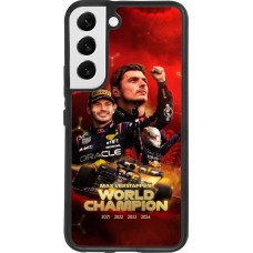 Samsung Galaxy S22 Case Hülle - Silikon schwarz Max Verstappen Champion 2023