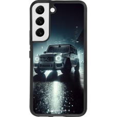Samsung Galaxy S22 Case Hülle - Silikon schwarz Mercedes G AMG Nacht