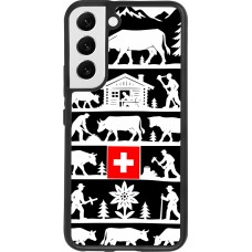 Samsung Galaxy S22 Case Hülle - Silikon schwarz Poya Schweiz 1 schwarz
