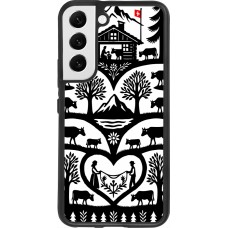 Samsung Galaxy S22 Case Hülle - Silikon schwarz Poya Schweiz 2