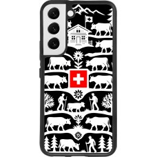 Samsung Galaxy S22 Case Hülle - Silikon schwarz Poya Schweiz 3 schwarz
