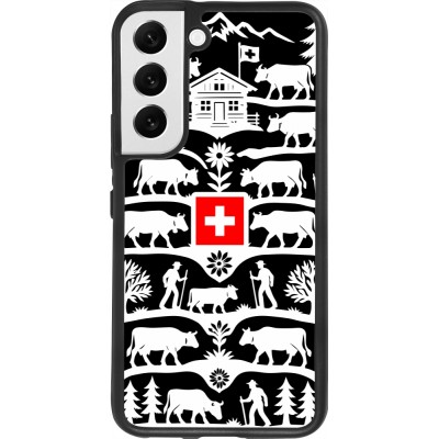 Samsung Galaxy S22 Case Hülle - Silikon schwarz Poya Schweiz 3 schwarz