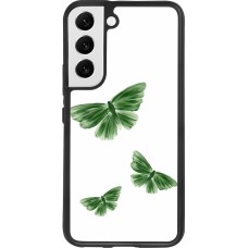 Samsung Galaxy S22 Case Hülle - Silikon schwarz Butterflies 2026