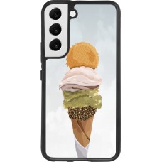 Samsung Galaxy S22 Case Hülle - Silikon schwarz Summer 2025 Cornet