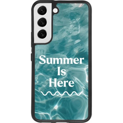 Samsung Galaxy S22 Case Hülle - Silikon schwarz Summer 2025 Summer is here