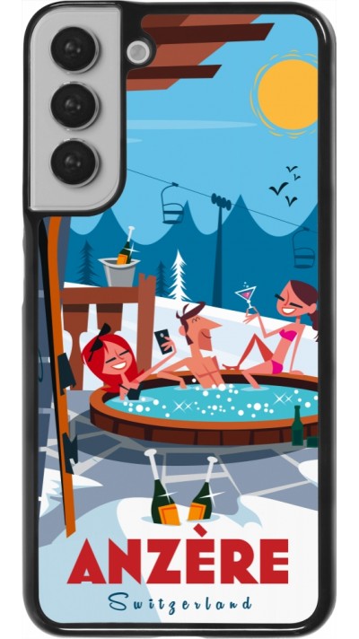 Samsung Galaxy S22+ Case Hülle - Anzère Mountain Jacuzzi