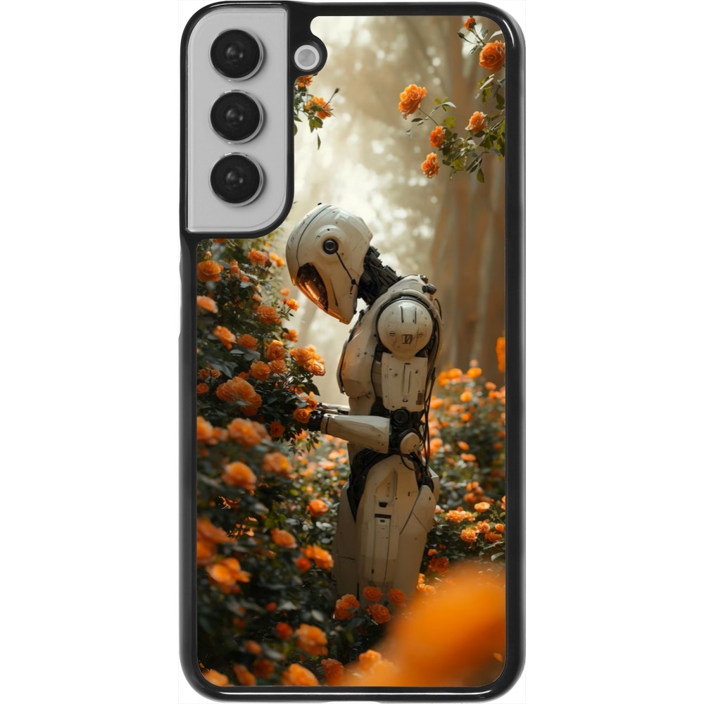 Samsung Galaxy S22+ Case Hülle - Astronaut flowers 2025