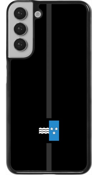 Samsung Galaxy S22+ Case Hülle - Kanton AG schwarz