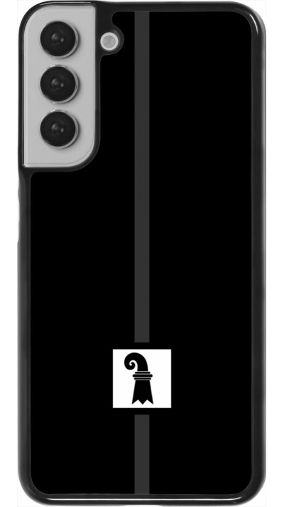 Samsung Galaxy S22+ Case Hülle - Kanton BS schwarz