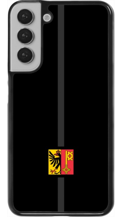 Samsung Galaxy S22+ Case Hülle - Kanton GE schwarz