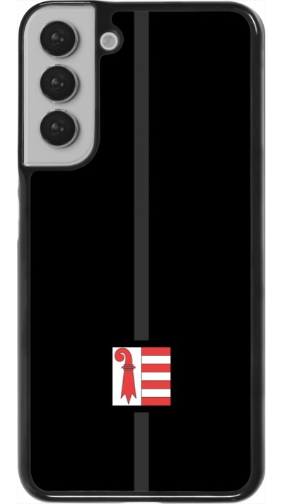 Samsung Galaxy S22+ Case Hülle - Kanton JU schwarz