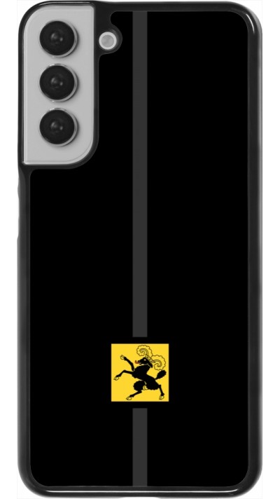 Samsung Galaxy S22+ Case Hülle - Kanton SH schwarz