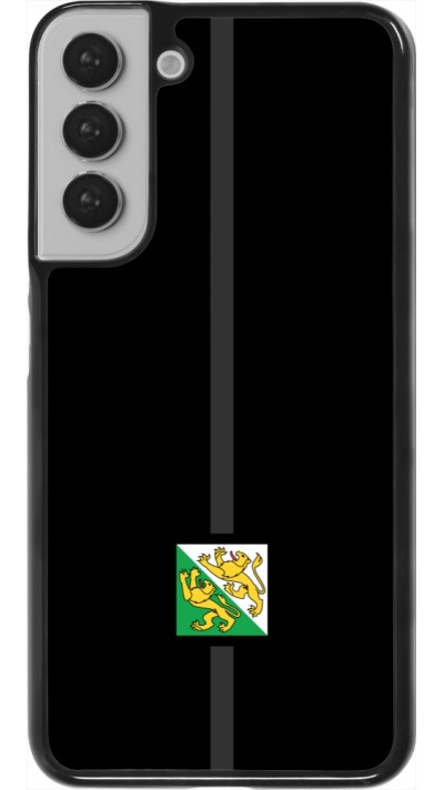 Samsung Galaxy S22+ Case Hülle - Kanton TG schwarz