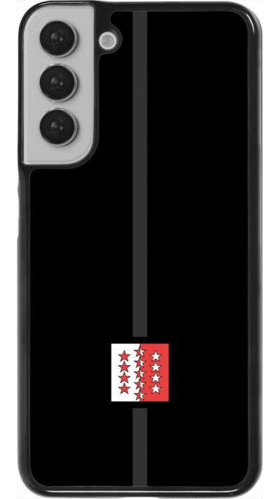 Samsung Galaxy S22+ Case Hülle - Kanton VS schwarz