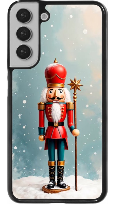 Samsung Galaxy S22+ Case Hülle - Christmas 25 Nutcracker Snow