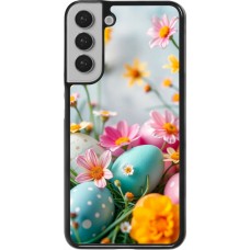 Samsung Galaxy S22+ Case Hülle - Easter 2026 Eggs with flowers