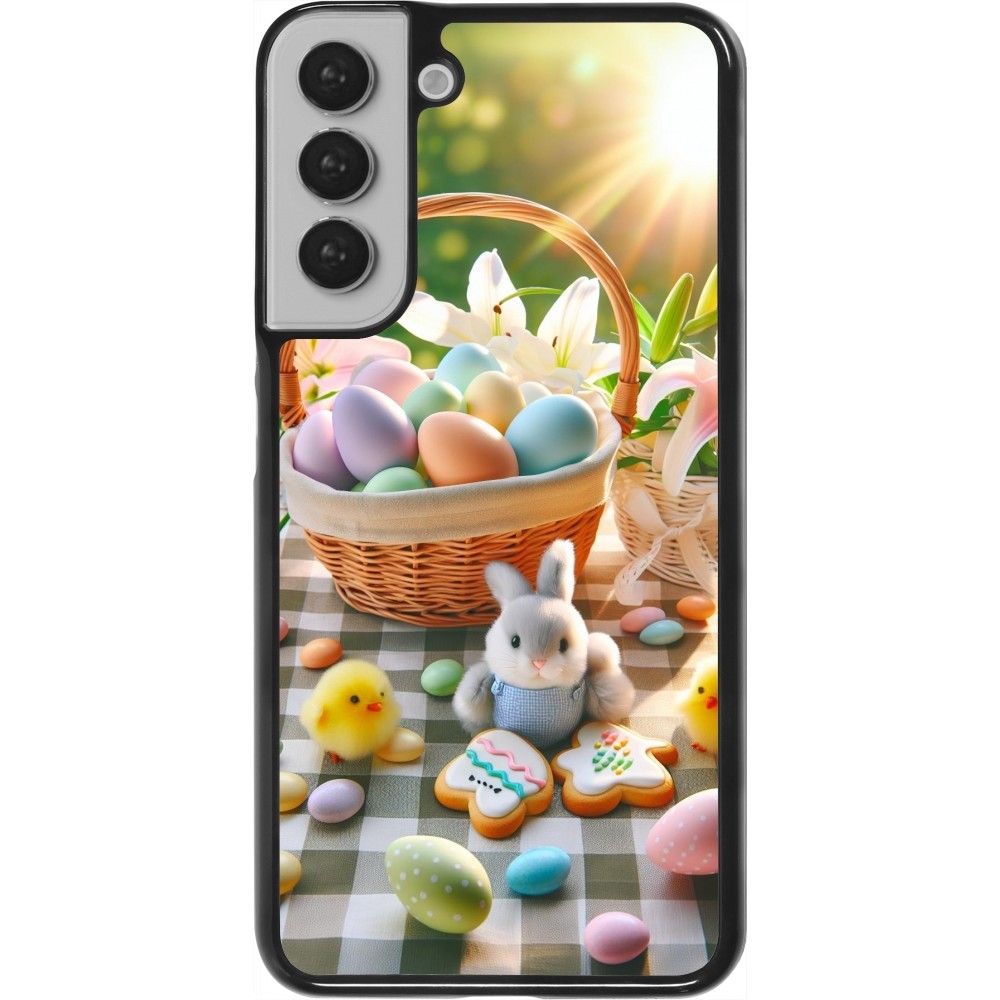 Samsung Galaxy S22+ Case Hülle - Ostern 2025 Osterkorb