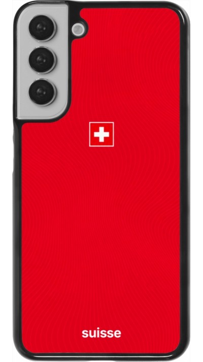 Samsung Galaxy S22+ Case Hülle - Schweiz 2026 personalisierbares Fussballtrikot