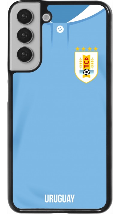 Samsung Galaxy S22+ Case Hülle - Uruguay 2022 personalisierbares Fussballtrikot