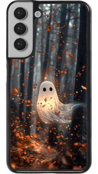 Samsung Galaxy S22+ Case Hülle - Halloween 2025 Ghost in the forest