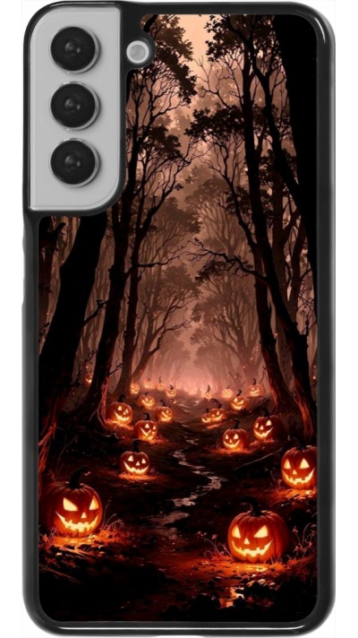 Samsung Galaxy S22+ Case Hülle - Halloween 2025 Road of Terrifying Pumpkins