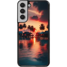 Samsung Galaxy S22+ Case Hülle - Paradies Malediven