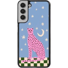 Samsung Galaxy S22+ Case Hülle - Pink leopard with stars 2026