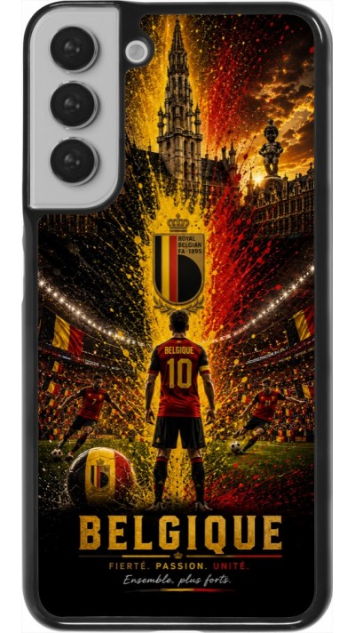 Samsung Galaxy S22+ Case Hülle - Fussball Belgien splash 2026