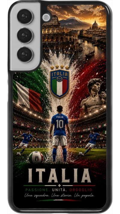Samsung Galaxy S22+ Case Hülle - Fussball Italien splash 2026