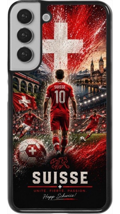 Samsung Galaxy S22+ Case Hülle - Fussball Suisse splash 2026