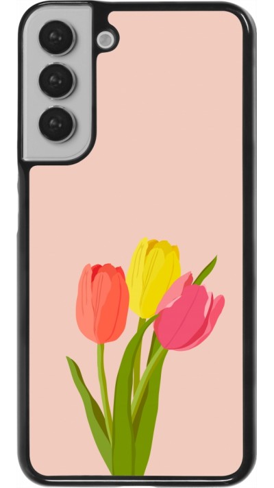 Samsung Galaxy S22+ Case Hülle - Spring 23 tulip trio