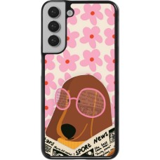 Samsung Galaxy S22+ Case Hülle - Dog with newspaper Spring 2026