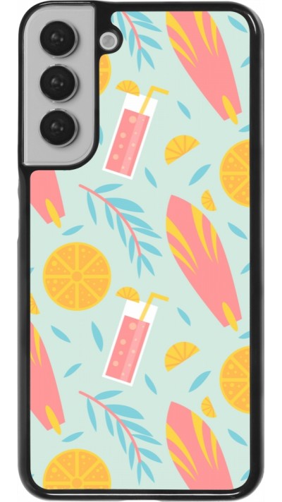 Samsung Galaxy S22+ Case Hülle - Summer 2025 Pattern citron