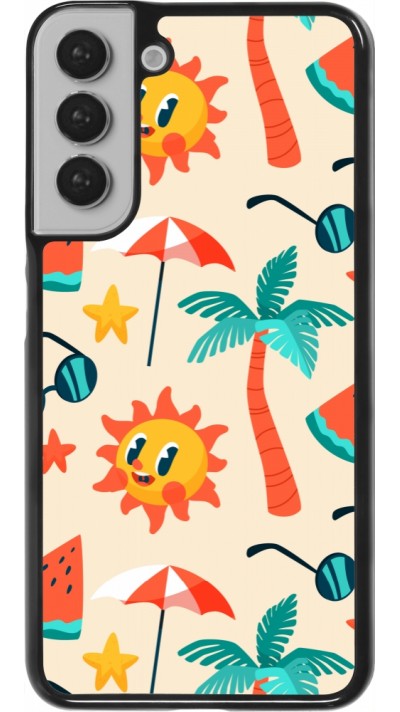 Samsung Galaxy S22+ Case Hülle - Summer 2025 Pattern soleil