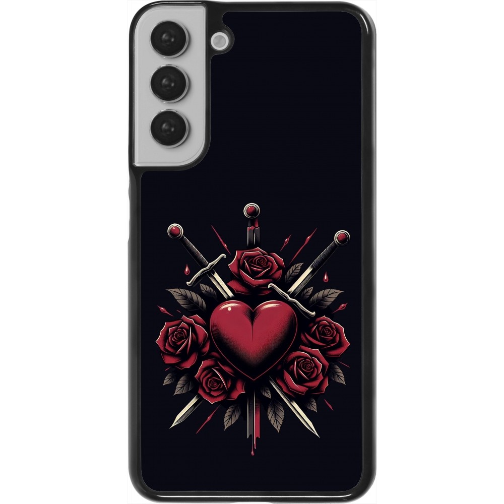 Coque Samsung Galaxy S22+ - Valentine 2024 gothic love