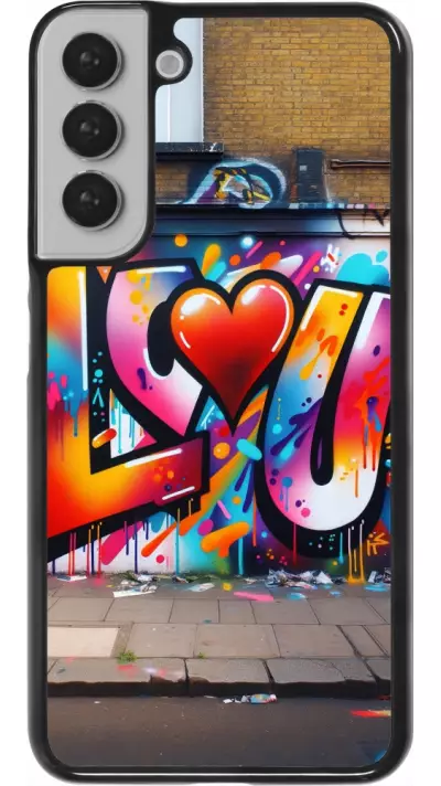 Samsung Galaxy S22+ Case Hülle - Valentin 2025 Liebe U Tag