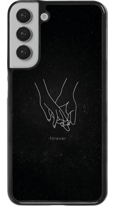 Samsung Galaxy S22+ Case Hülle - Valentine 2023 hands forever