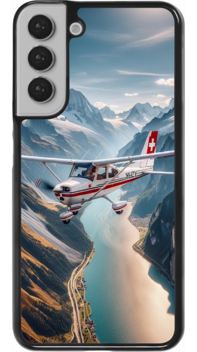 Samsung Galaxy S22+ Case Hülle - Schweizer Alpenflug