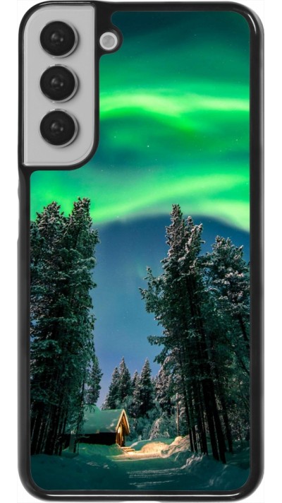 Samsung Galaxy S22+ Case Hülle - Winter 22 Northern Lights