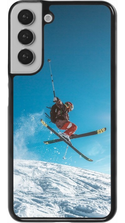 Samsung Galaxy S22+ Case Hülle - Winter 22 Ski Jump