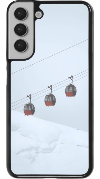 Samsung Galaxy S22+ Case Hülle - Winter 22 ski lift