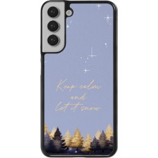 Samsung Galaxy S22+ Case Hülle - Winter 25 Winter illustration of trees