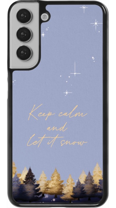 Samsung Galaxy S22+ Case Hülle - Winter 25 Winter illustration of trees