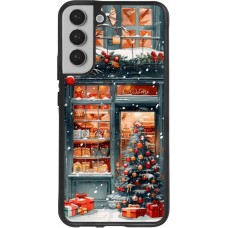 Samsung Galaxy S22+ Case Hülle - Silikon schwarz Christmas 25 Xmas Shop