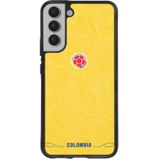 Samsung Galaxy S22+ Case Hülle - Silikon schwarz Kolumbien 2026 personalisierbares Fussballtrikot