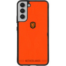 Samsung Galaxy S22+ Case Hülle - Silikon schwarz Niederlande 2026 personalisierbares Fussballtrikot