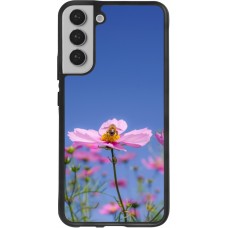Samsung Galaxy S22+ Case Hülle - Silikon schwarz Bee on a flower Spring 2026
