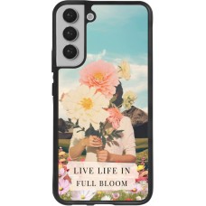 Samsung Galaxy S22+ Case Hülle - Silikon schwarz Live life in full moon Spring 2026