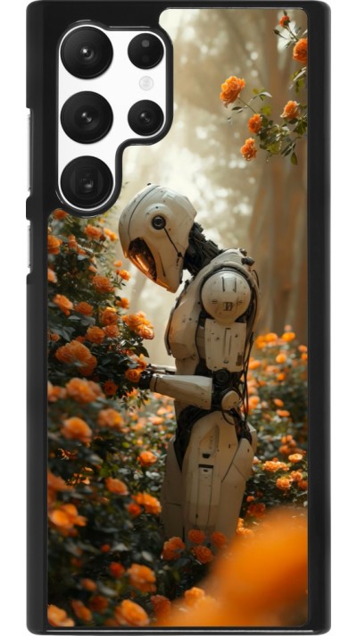 Samsung Galaxy S22 Ultra Case Hülle - Astronaut flowers 2025