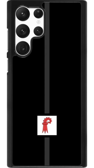 Samsung Galaxy S22 Ultra Case Hülle - Kanton BL schwarz